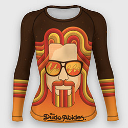 Рашгард женский The Dude Abides, цвет: 3D-принт