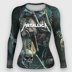 Женский рашгард Metallica Metal Skull
