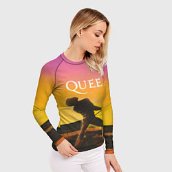 Рашгард женский Queen Freddie Mercury Z, цвет: 3D-принт — фото 2