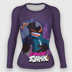 Рашгард женский Friday Night Funkin УИТТИ, цвет: 3D-принт