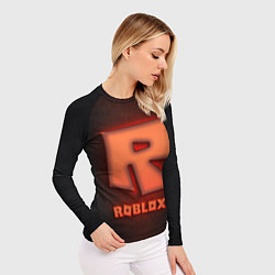 Рашгард женский ROBLOX NEON RED, цвет: 3D-принт — фото 2