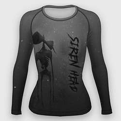 Рашгард женский Gray Siren head, цвет: 3D-принт