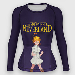 Рашгард женский Эмма Обещанный Неверленд Z, цвет: 3D-принт
