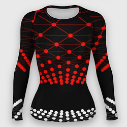 Рашгард женский Абстракция, цвет: 3D-принт