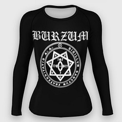 Рашгард женский Burzum, цвет: 3D-принт
