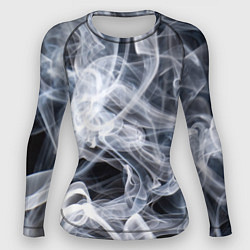 Рашгард женский Графика дыма, цвет: 3D-принт