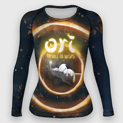 Рашгард женский Ori and Flower, цвет: 3D-принт