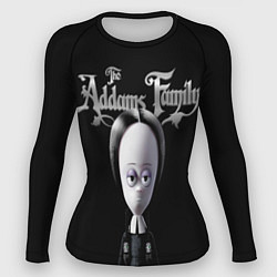Рашгард женский Семейка Аддамс Addams Family, цвет: 3D-принт