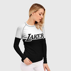 Рашгард женский Kobe Bryant - Los Angeles Lakers, цвет: 3D-принт — фото 2