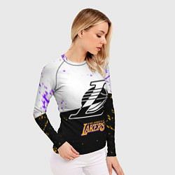 Рашгард женский Коби Брайант Los Angeles Lakers,, цвет: 3D-принт — фото 2