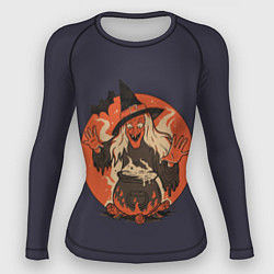 Рашгард женский Life Of A Witch, цвет: 3D-принт