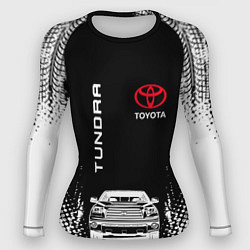 Женский рашгард Toyota Tundra Следы шин