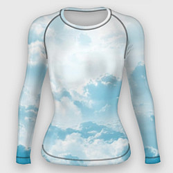 Рашгард женский Плотные облака, цвет: 3D-принт