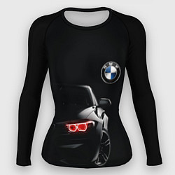 Рашгард женский BMW МИНИМЛ, цвет: 3D-принт