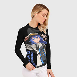 Рашгард женский Реинкарнация безработного - Рокси Мигурдия, цвет: 3D-принт — фото 2