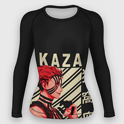 Рашгард женский Клинок демонов Akaza, цвет: 3D-принт