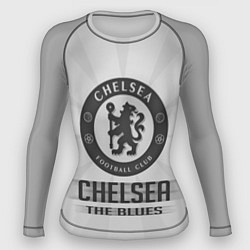 Рашгард женский Chelsea FC Graphite Theme, цвет: 3D-принт
