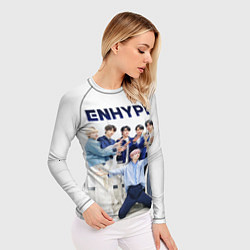 Рашгард женский ENHYPEN Хисын, Джейк, Джей, Сонхун, Сону, Чонвон,, цвет: 3D-принт — фото 2