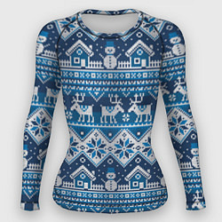 Женский рашгард Christmas Pattern