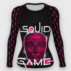 Рашгард женский СТРАЖ ИЗ ИГРЫ В КАЛЬМАРА, цвет: 3D-принт
