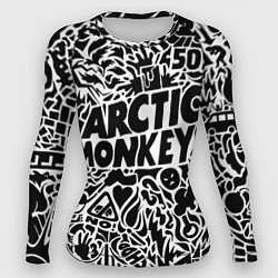 Женский рашгард Arctic monkeys Pattern