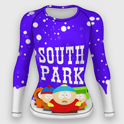 Рашгард женский SOUTH PARK ЮЖНЫЙ ПАРК, цвет: 3D-принт