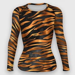 Рашгард женский В шкуре тигра, цвет: 3D-принт