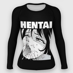 Рашгард женский HENTAI девочка ahegao, цвет: 3D-принт