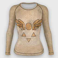 Рашгард женский Магическая книга: DELTARUNE, цвет: 3D-принт