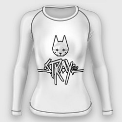 Рашгард женский Stray, цвет: 3D-принт