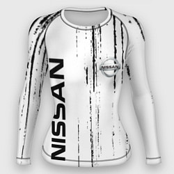 Рашгард женский Nissan ниссан,, цвет: 3D-принт