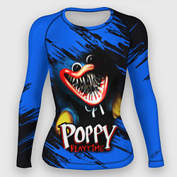 Рашгард женский POPPY PLAYTIME GAME ИГРА ПОППИ ПЛЕЙТАЙМ, цвет: 3D-принт