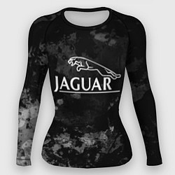 Рашгард женский Ягуар , Jaguar, цвет: 3D-принт