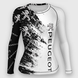 Рашгард женский Peugeot Распылитель, цвет: 3D-принт