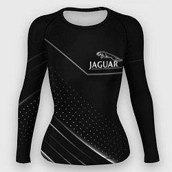 Рашгард женский Jaguar , Ягуар, цвет: 3D-принт
