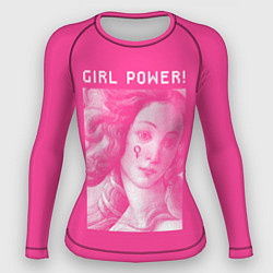Рашгард женский Venus Girl Power, цвет: 3D-принт