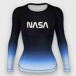 Рашгард женский NASA с МКС, цвет: 3D-принт