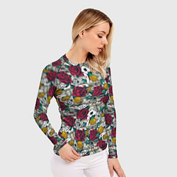 Рашгард женский Счастливчик Lucky, цвет: 3D-принт — фото 2