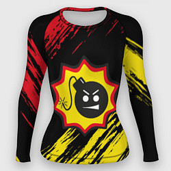 Рашгард женский Serious Sam Big Logo, цвет: 3D-принт