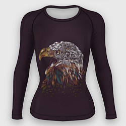 Рашгард женский Статный орёл, цвет: 3D-принт