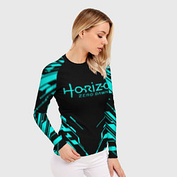 Рашгард женский HORIZON ZERO DAWN NEON, цвет: 3D-принт — фото 2