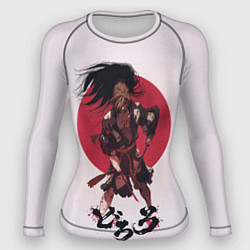 Рашгард женский Окровавленный Хяккимару, цвет: 3D-принт