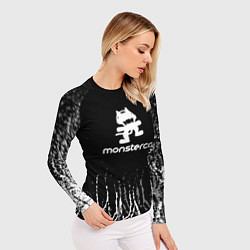 Рашгард женский Monstercat, цвет: 3D-принт — фото 2