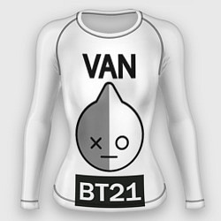 Женский рашгард BTS VAN BT21