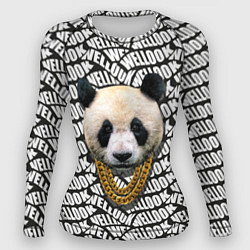 Рашгард женский Panda Look, цвет: 3D-принт