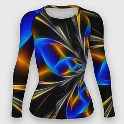 Рашгард женский Neon vanguard pattern Fashion 2023, цвет: 3D-принт