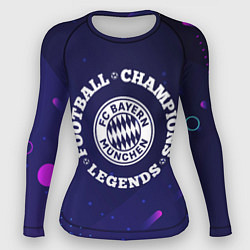 Рашгард женский Bayern Легенды Чемпионы, цвет: 3D-принт