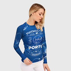 Рашгард женский Porto - Football Club Number 1, цвет: 3D-принт — фото 2