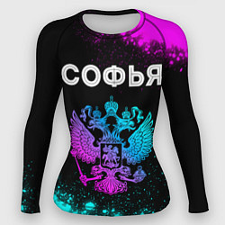 Рашгард женский Софья Россия, цвет: 3D-принт