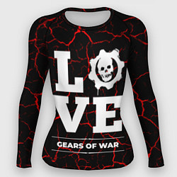 Рашгард женский Gears of War Love Классика, цвет: 3D-принт